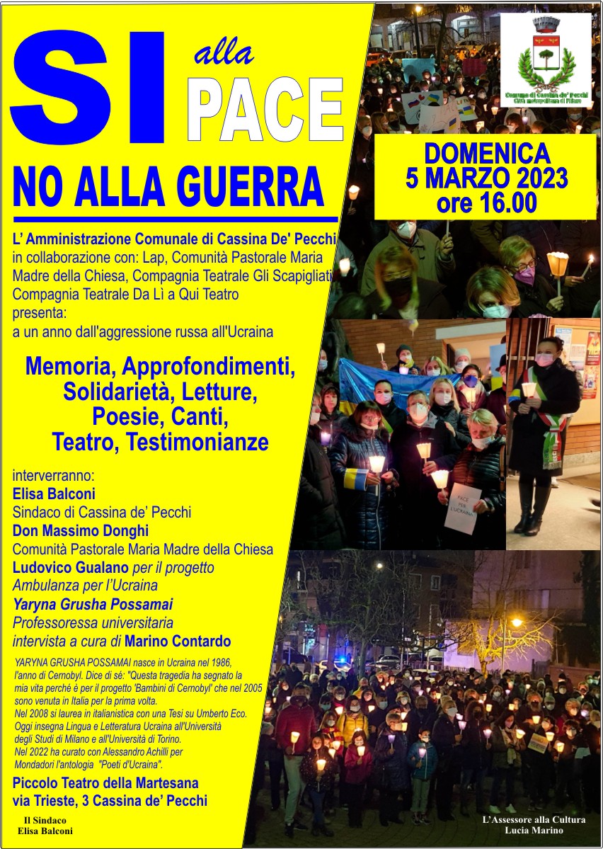 Si alla pace no alla guerra 
