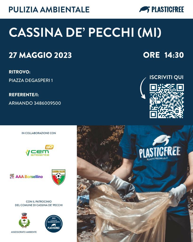 Evento plastic free - 27/05/2023