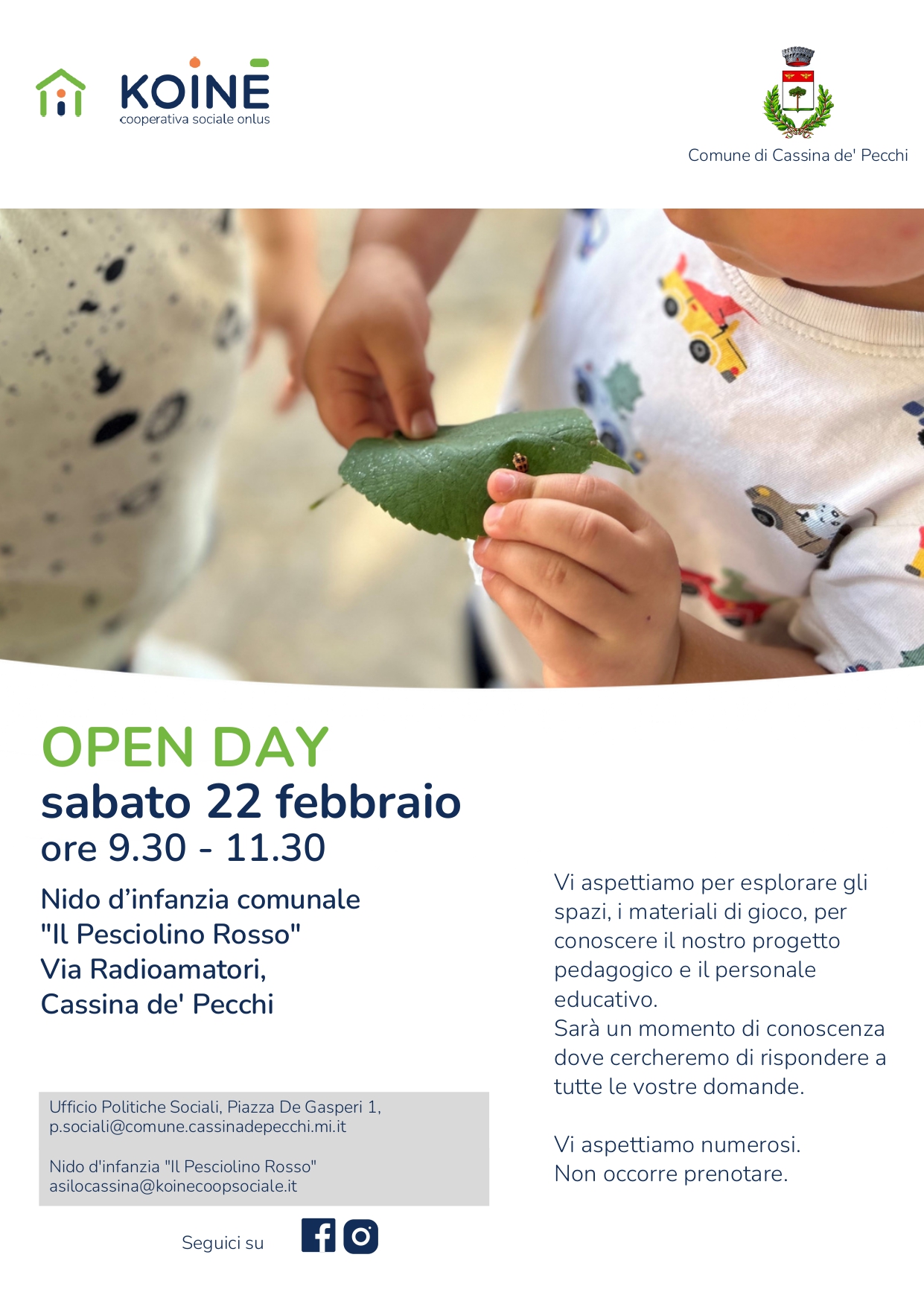 Open day Asilo Nido Comunale