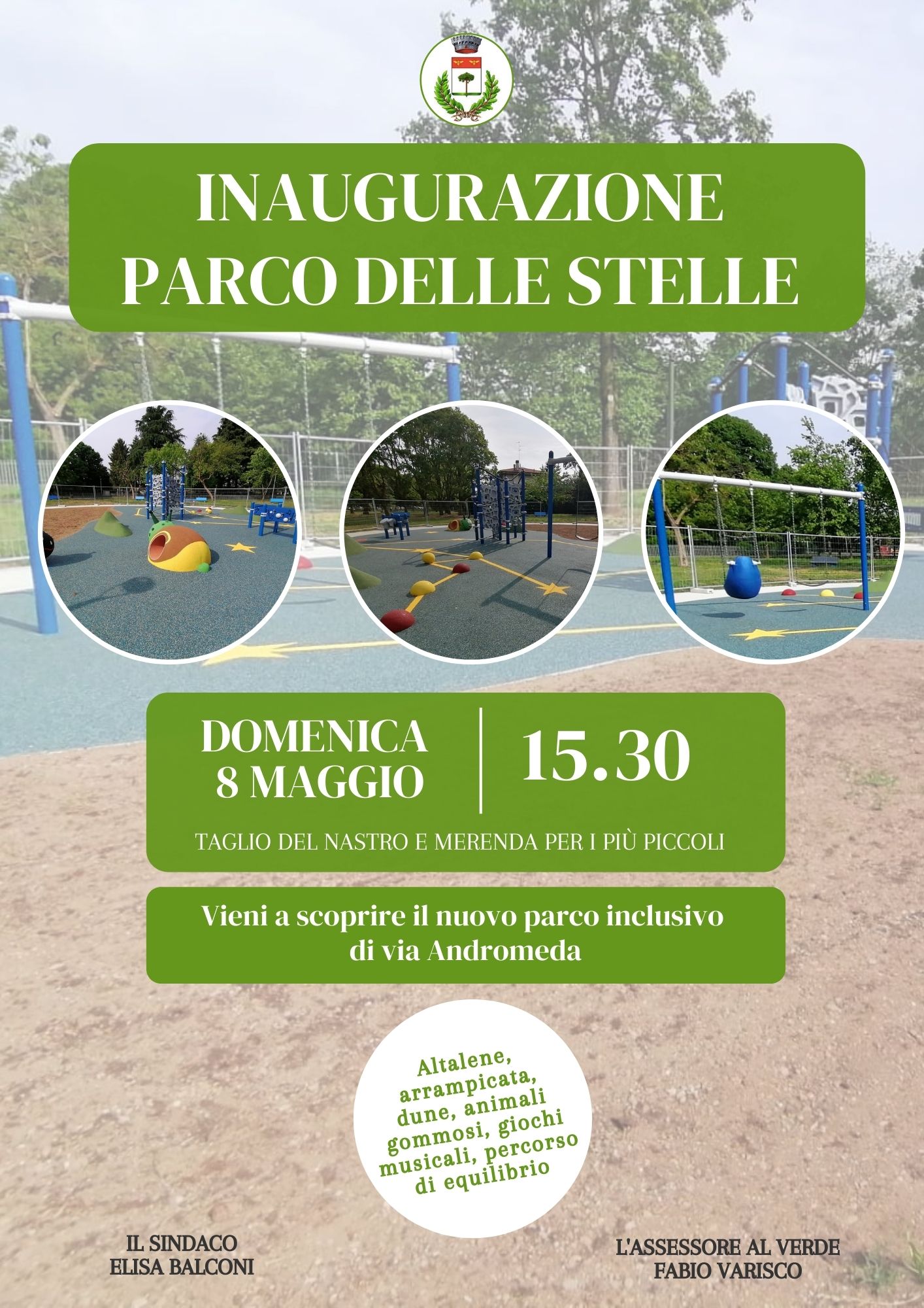 Inaugurazione Parco delle Stelle