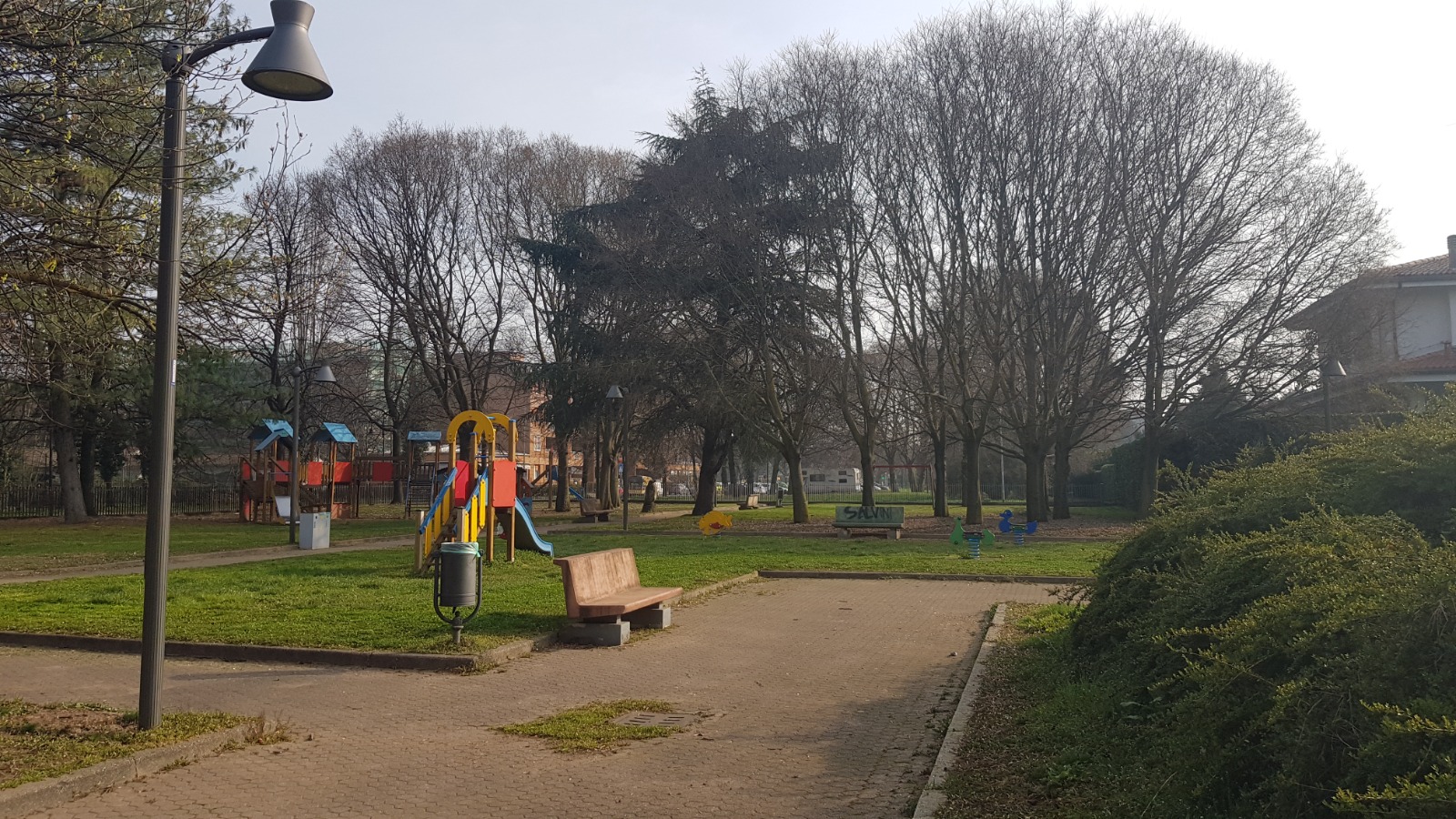 Parco di Via Andromeda chiuso dal 15 novembre per lavori 