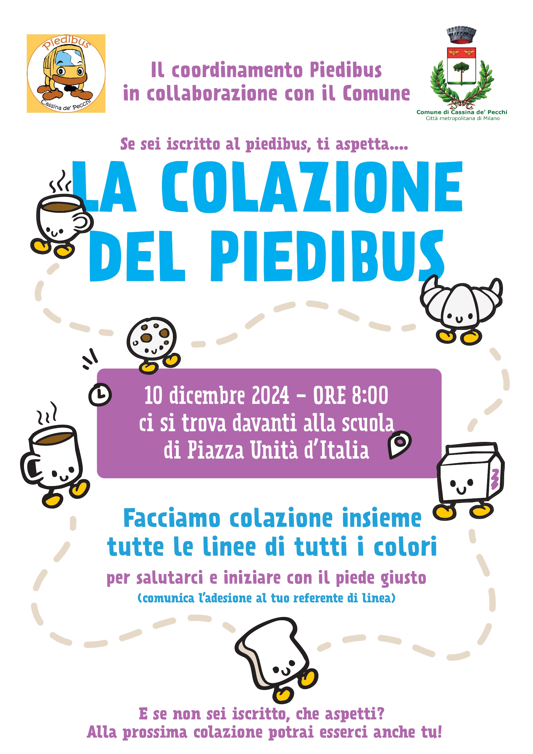 Colazione piedibus