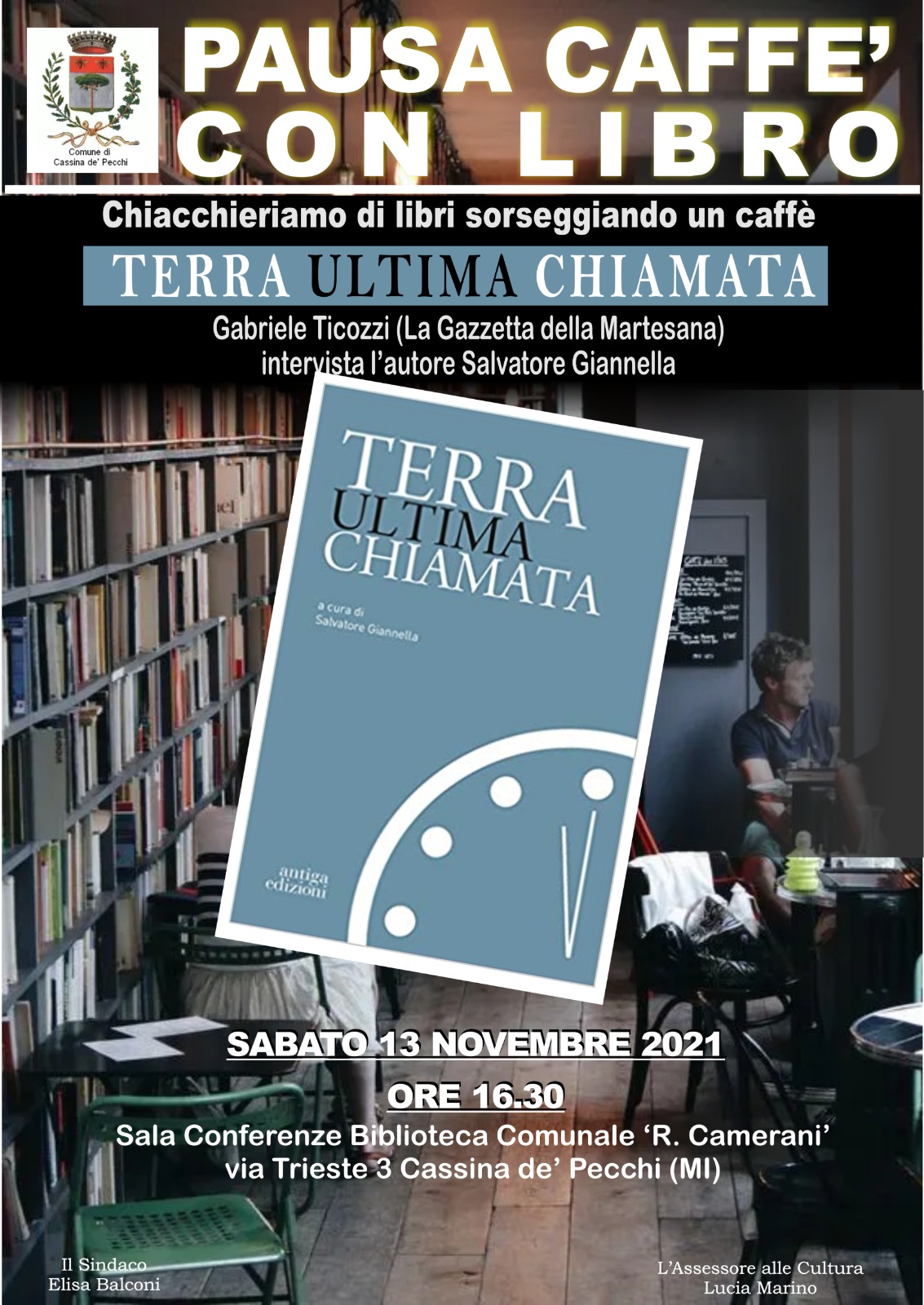 Pausa caffè con libro - "Terra, ultima chiamata" di S.Giannella
