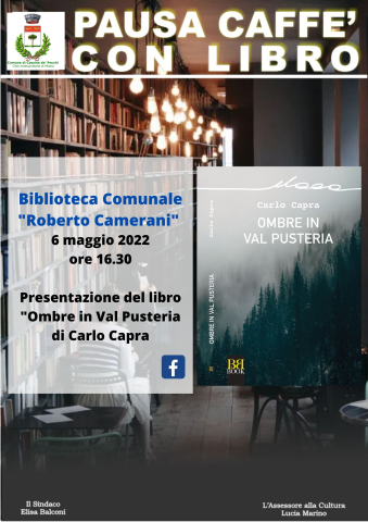 BIBLIOTECA | Presentazione del libro " Ombre in Val Pusteria"
