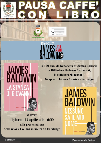 Biblioteca | Presentazione collana dedicata a James Baldwin