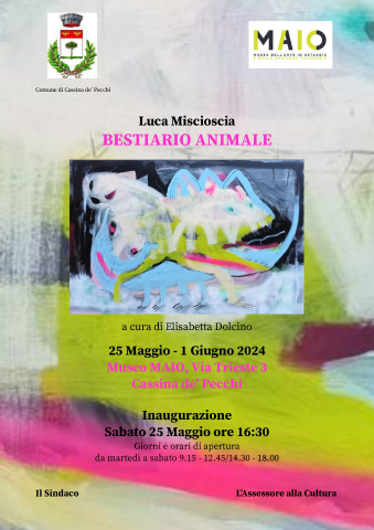 Museo MAiO | Mostra "Bestiario animale" di Luca Miscioscia 