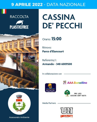 PLASTICFREE - Raccolta a Cassina de' Pecchi